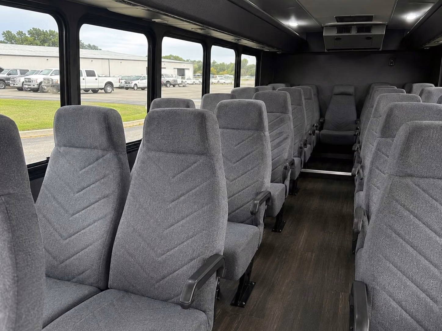 18 passenger minibus inside