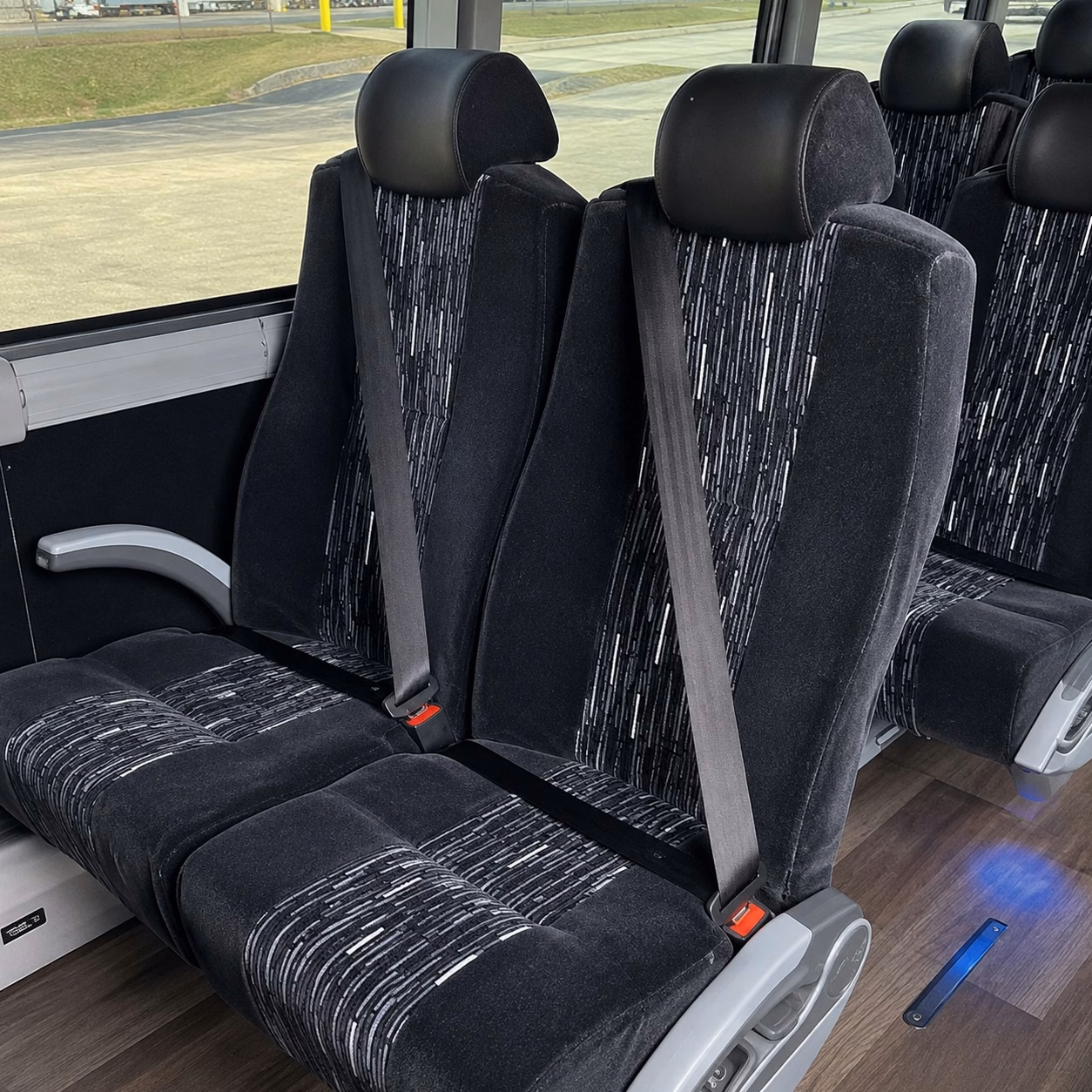 get a dedicated bridal party bus for your longview wedding day