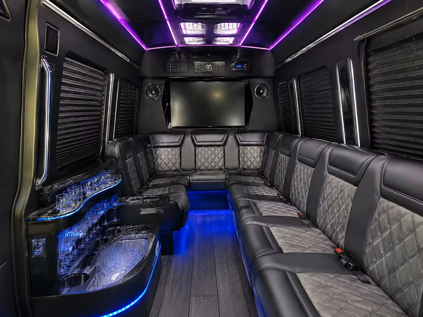 longview sprinter van rental with driver