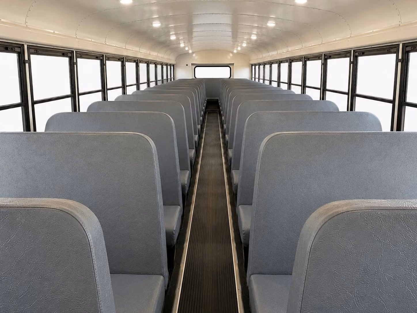 school bus interior