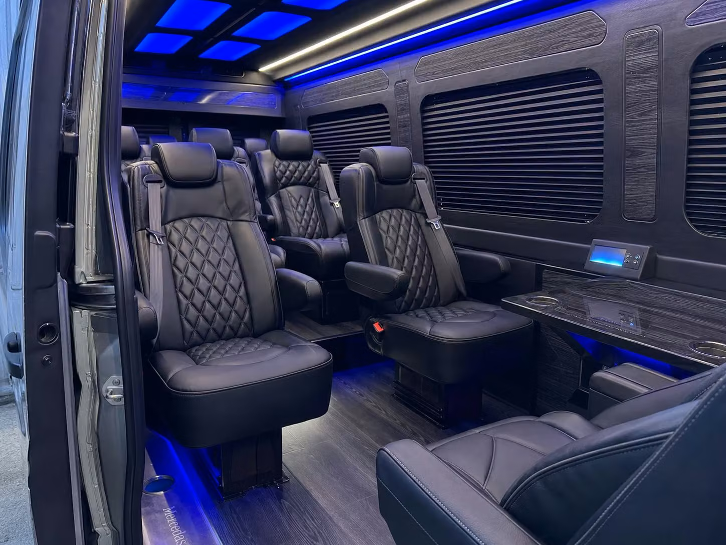 sprinter van transportation for groups and events across longview