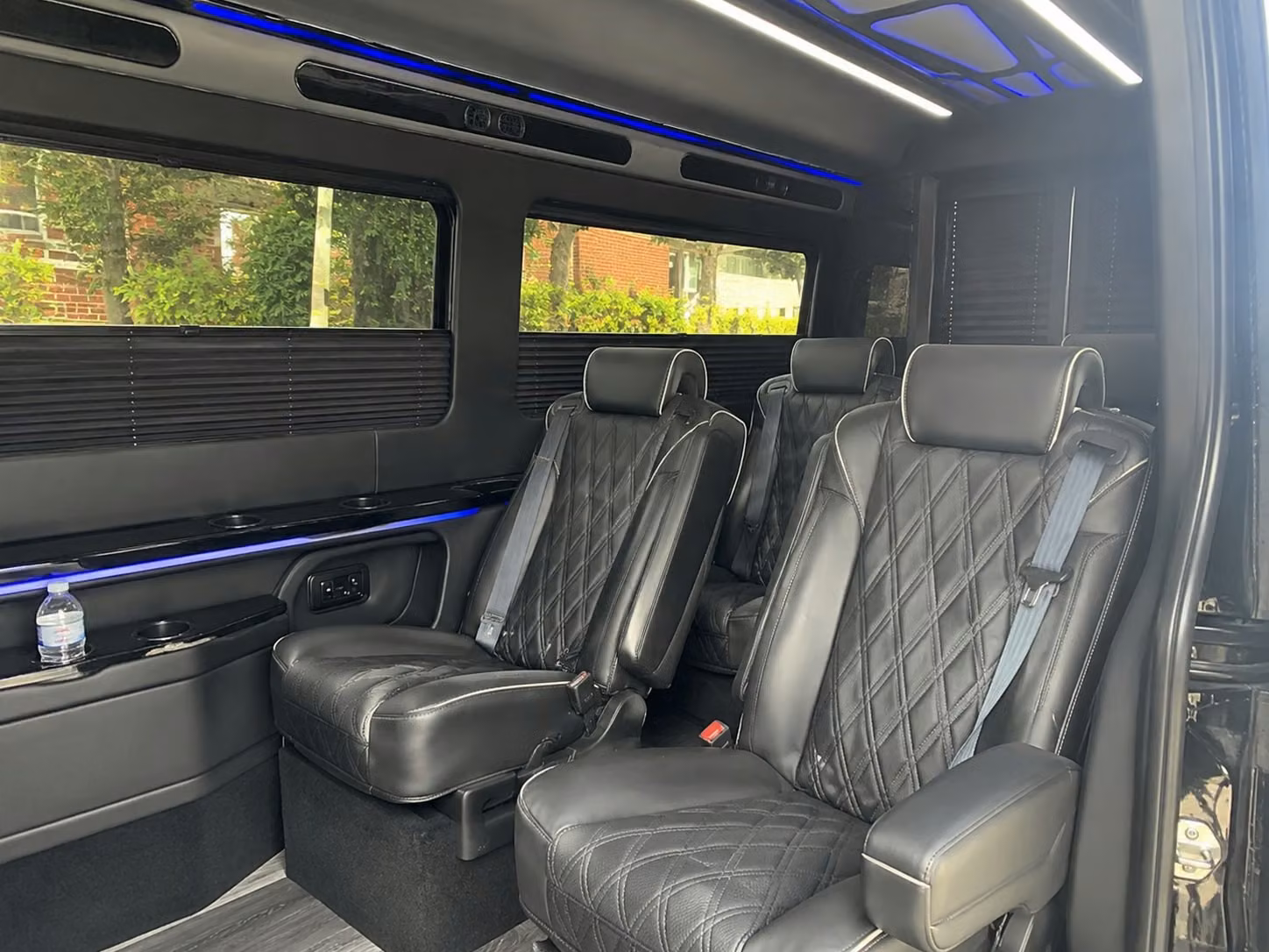sprinter van with driver interior